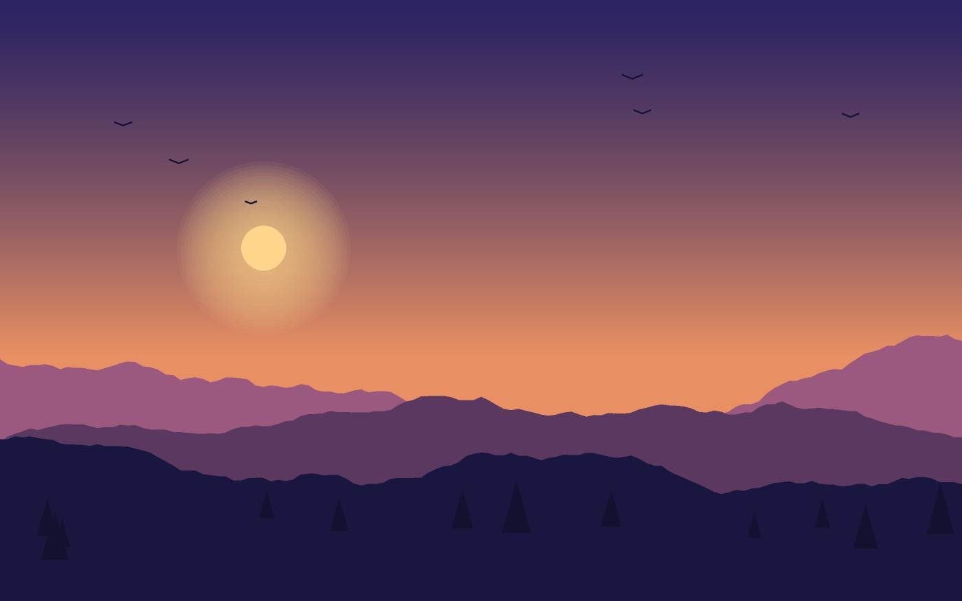 Landskabsillustration