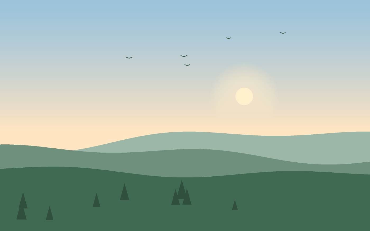 Landskabsillustration