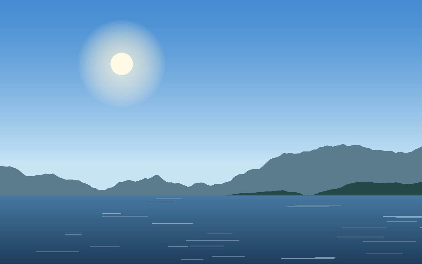Landskabsillustration