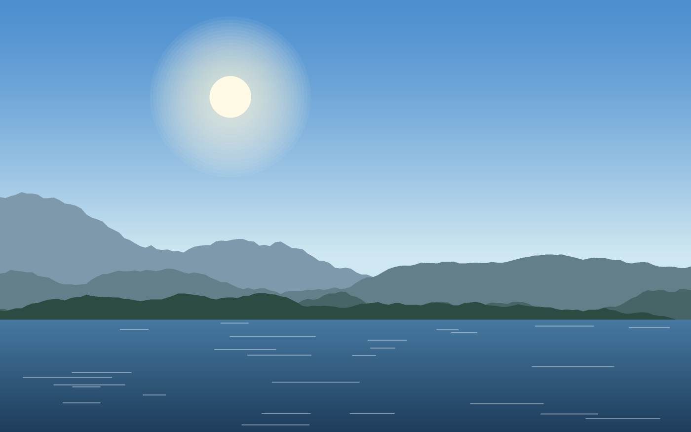 Landskapsillustration