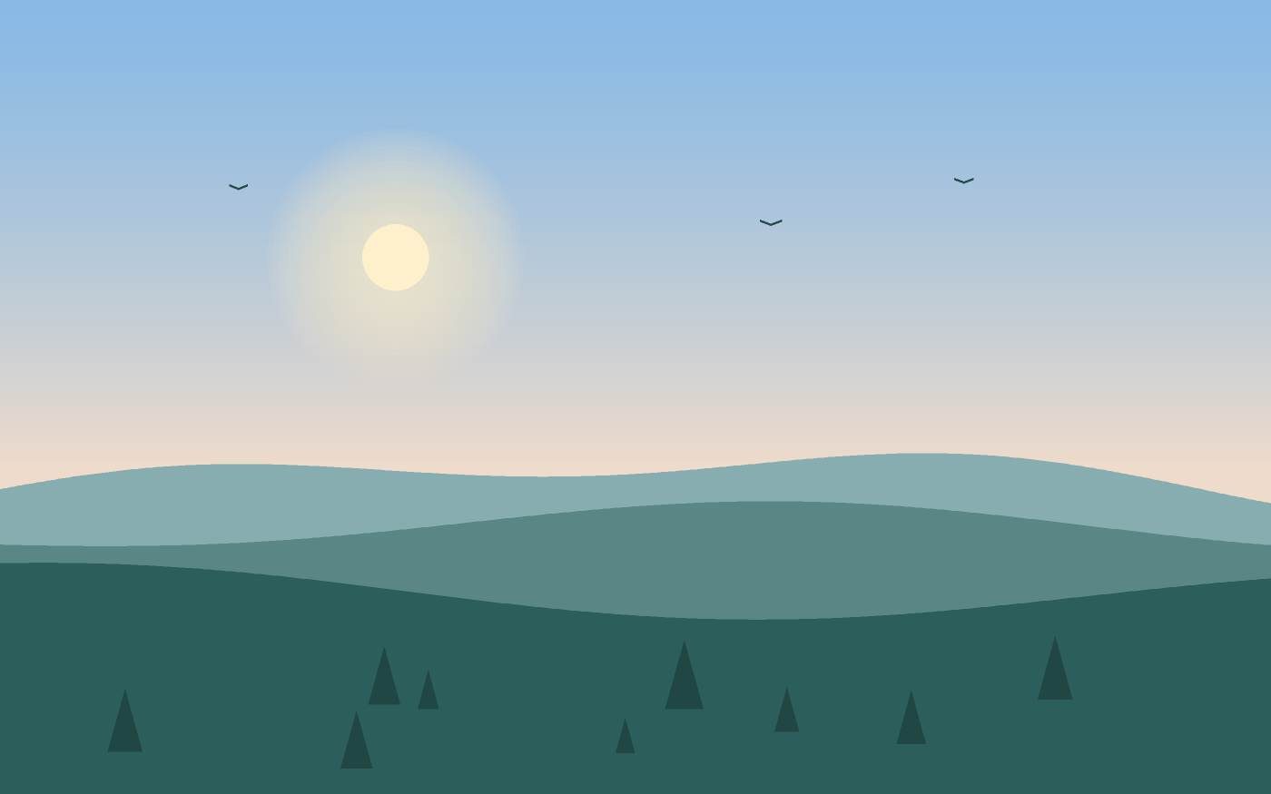 Landskapsillustration