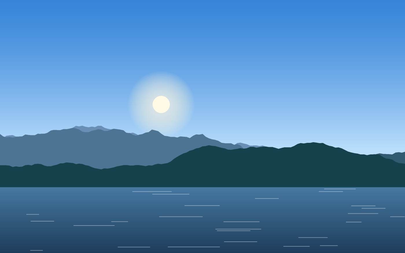 Landscape illustration