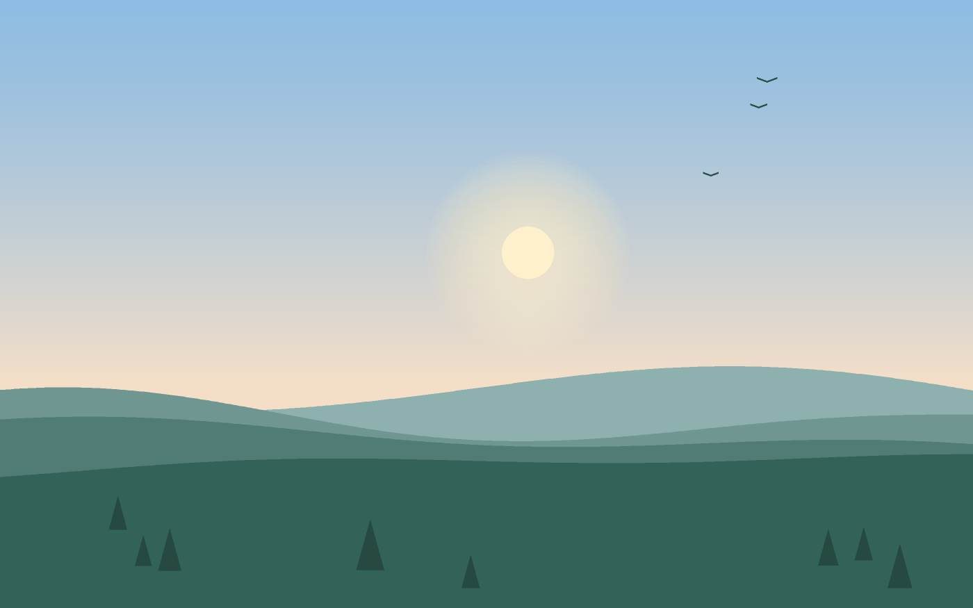 Landscape illustration